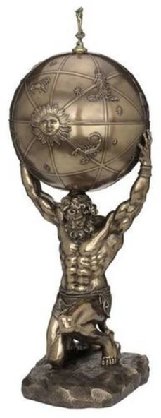 Wise Biblolar - Atlas Biblo 31x27x64 cm Dekoratif Obje Mitoloji & Tarih ürün görseli