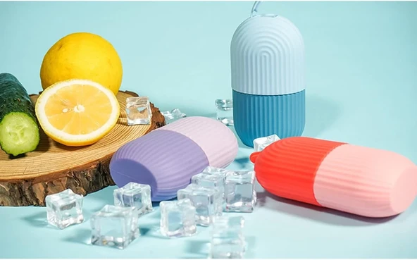 Ice Roller Buz Silindiri Terapi Etkili Yüz Masaj Ve Cilt Bakım Aleti (5314) - 5