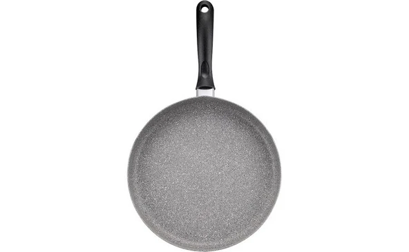 Emsan Rosa Balık Tavası 30 cm Granit Malzeme ile Antrasit Renk 1 Adet Tava - Resim 5