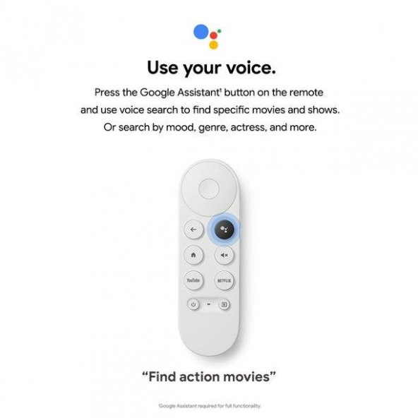 Google Chromecast TV 4K Android Medya Oynatıcı - 3