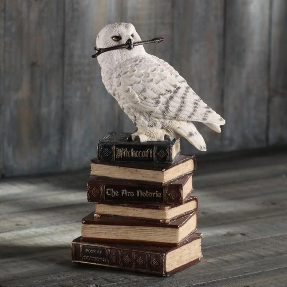 Wise Hayvanlar Alemi-Wise Biblolar - Baykuş Biblo 8x5,5x14 cm Dekoratif Obje Hayvan Figürü Hediyelik ürün görseli