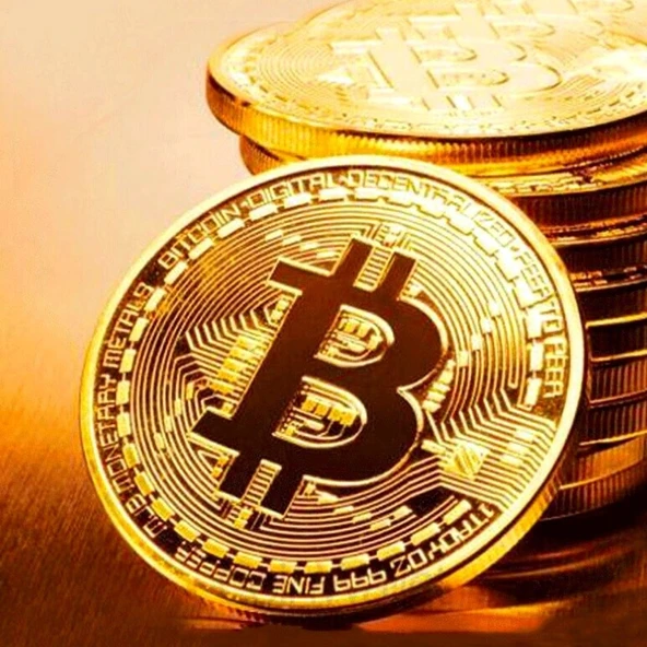 Bitcoin Madeni Hatıra Parası Madeni Bitcoin Hediye Sikke Para (5314) - 4