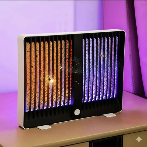 Sivrisinek Öldürücü Lamba Şarjlı Sivrisinek Kovucu Sessiz ve Güçlü Sivrisinek Tuzağı UV Işıklı Sinek Kıran WD023 (5314)