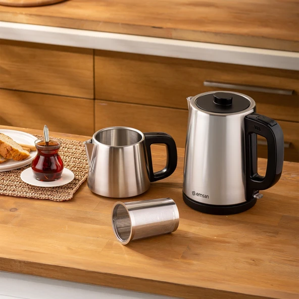 Emsan Çaykolik Çay Makinesi Inox - 3