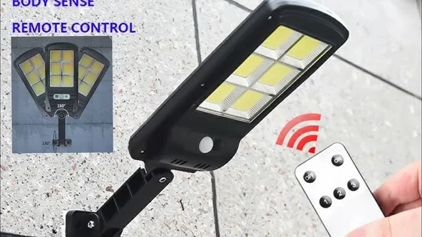 LED Solar Güneş Enerjili Bahçe Sokak Aydınlatma Işığı (5314) - 4