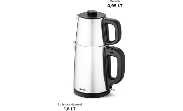 Emsan Çaykolik Çay Makinesi Inox - 5