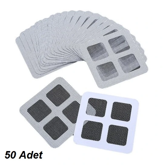 50 Adet Banyo Gider Süzgeci, Sineklik Tamir Kiti (5314)