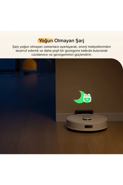 Q8 Akıllı Robot Süpürge Beyaz 10.000 Pa HyperForce Emiş Gücü - Resim 9