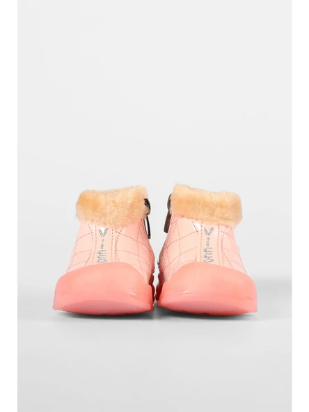 Vicco Poppy II İlk Adım Pudra Pembe Işıklı Çocuk Bot - Resim 5