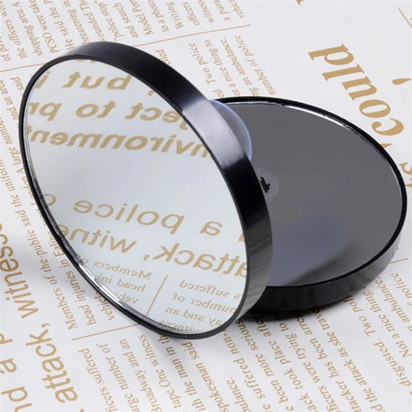 10x Büyüteçli Vantuzlu Pratik Kullanışlı Makyaj Lens Traş Aynası (5314) - 4
