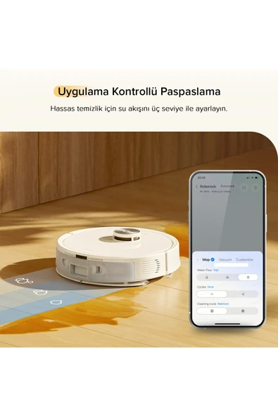 Q8 Akıllı Robot Süpürge Beyaz 10.000 Pa HyperForce Emiş Gücü - Resim 5