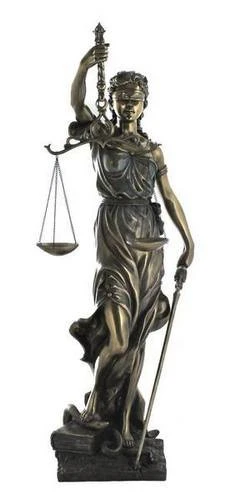 Wise Adalet & Bereket-Wise Biblolar - Adalet Biblo 29x26x75 cm Dekoratif Obje ürün görseli