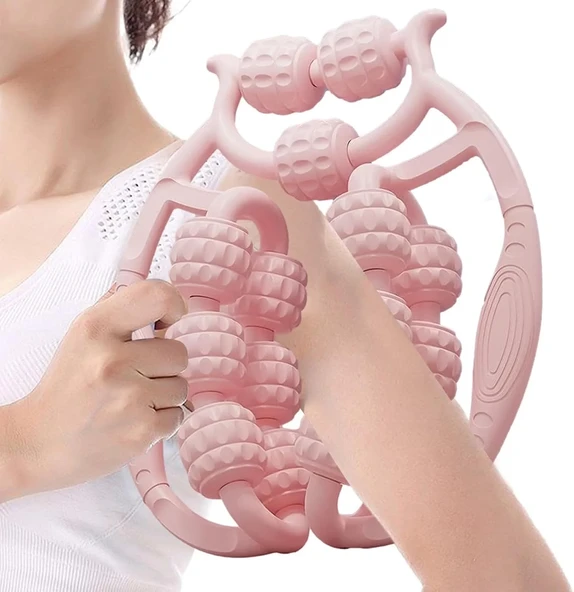 15 Tekerlekli Bacak Boyun Kol Masaj Aleti (5314) - 4