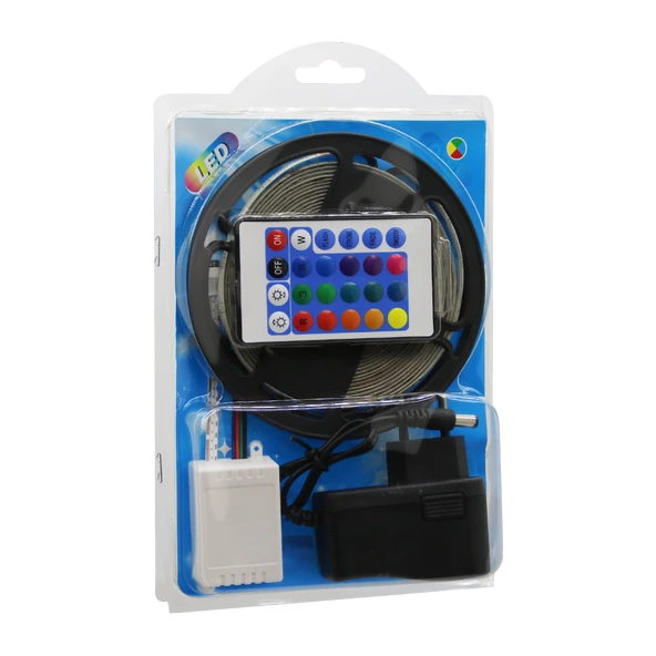 LED RGB KUMANDALI ŞERİT LED 5MT (5314)