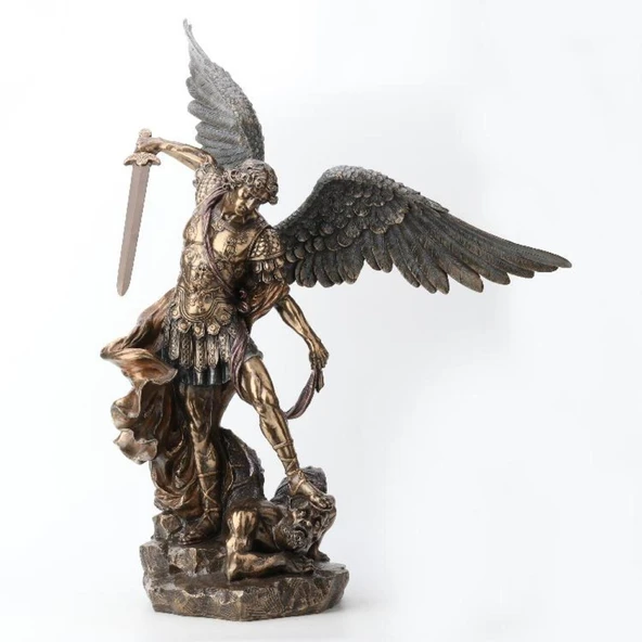 Wise Biblolar - St. Michael Biblo 55x37x73 cm Dekoratif Obje Mitoloji & Tarih ürün görseli