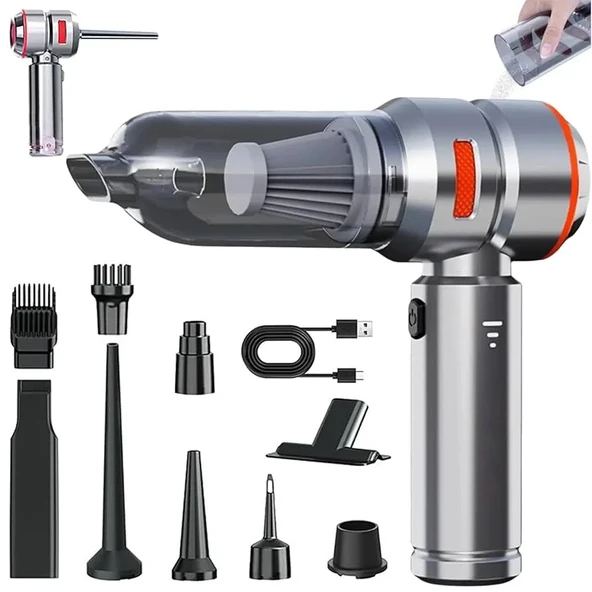 Araç Süpürgesi Kablosuz El Süpürgesi – 16000 Pa Fırçasız Motor (5314) - 5