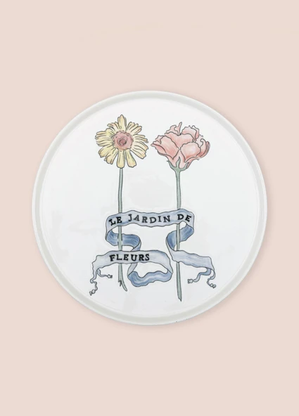 The Mia Luv Servis Tabağı 6lı Set 26 cm - Resim 2