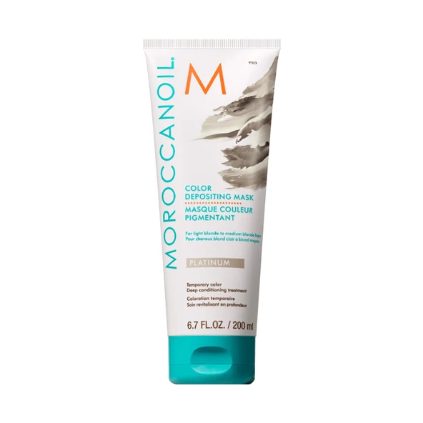 Moroccanoil Color Depositing Mask 200 ml - Platinum ürün görseli
