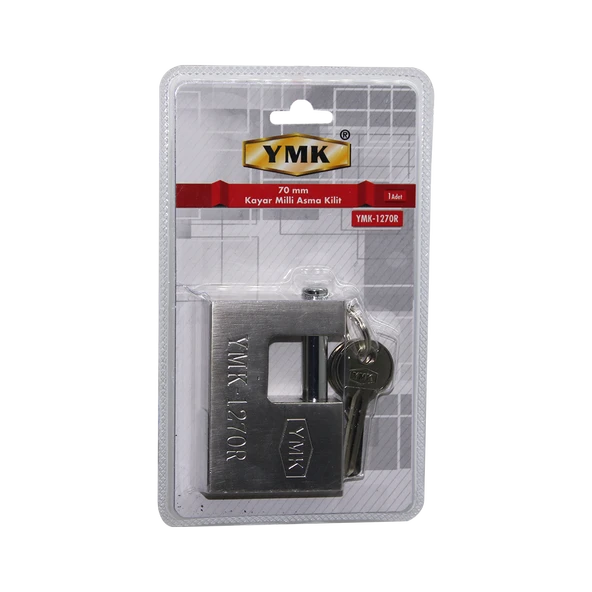 70MM GRİ KAYAR MİLLİ ASMA KİLİT (5314)