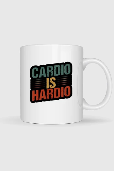 Cardio İs Hardio Fitness Gym Tasarımlı Kupa Bardak ürün görseli