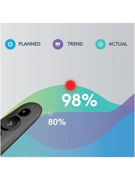 Logitech R500 Laser Sunum Kumandası, Kablosuz, 20m Menzil, Bluetooth ve USB Bağlantı, Mac ve Windows - 8