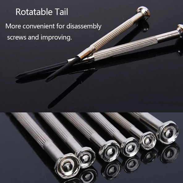 16 Parça Hassas Tornavida Seti Saatçi ve Telefoncu Tornavidası (5314) - 3