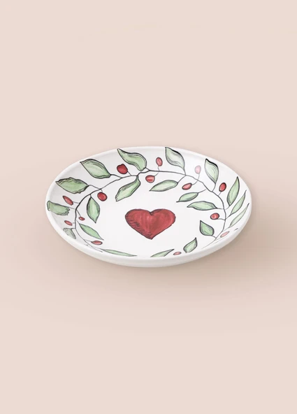 The Mia Luv Yemek Tabağı 6lı Set 20 cm - Resim 3