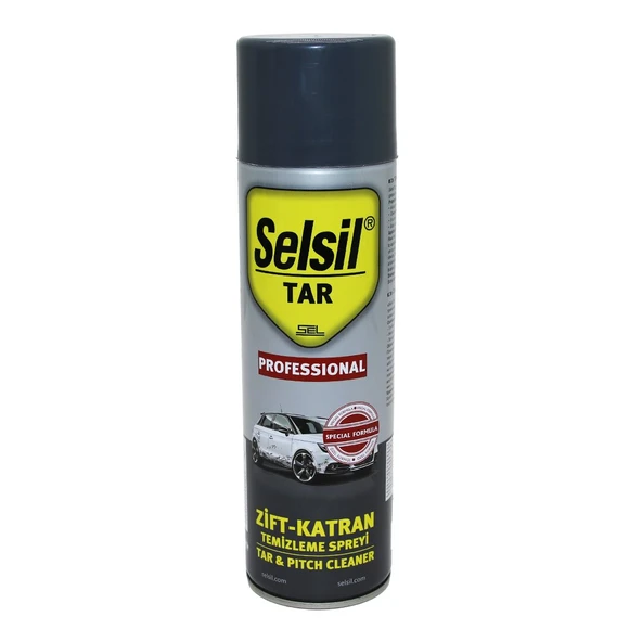 SELSİL TAR ZİFT - KATRAN TEMİZLEME SPREY 500ML KİR - YAĞ (5314)