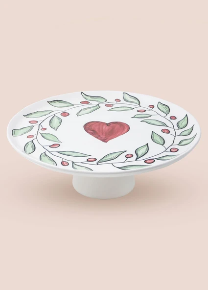 The Mia Luv Ayaklı Servis Tabağı 10x30 cm - Resim 2