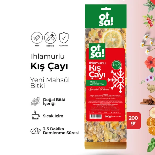 Otsa Ihlamur Kış Çayı 200 g - Resim 2