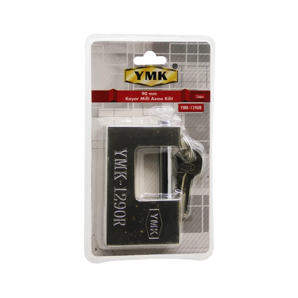 90MM GRİ KAYAR MİLLİ ASMA KİLİT (5314)