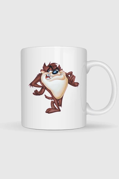 Tazmanya Şeytanı Karikatür Looney Tunes Tasarımlı Kupa Bardak ürün görseli