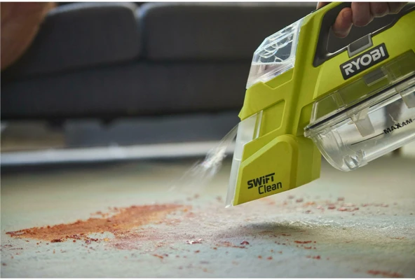 Ryobi RDC18-1C20G 2.0Ah Tek Akülü Halı ve Koltuk Yıkama Makinesi - 5133006331 - Resim 2