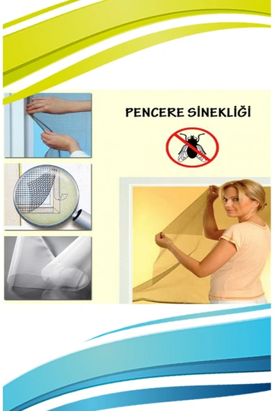 Pencere Cam Sinekliği ( 150 cm x 100 cm. ) (5314) - 3