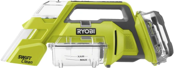 Ryobi RDC18-1C20G 2.0Ah Tek Akülü Halı ve Koltuk Yıkama Makinesi - 5133006331 - Resim 4