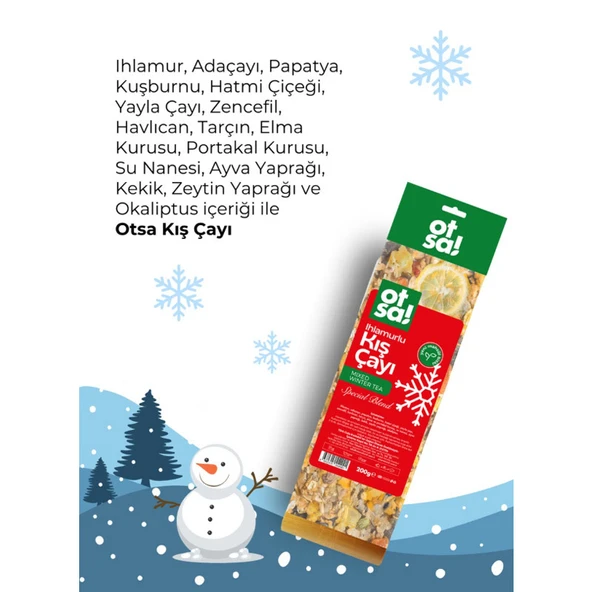 Otsa Ihlamur Kış Çayı 200 g - Resim 3