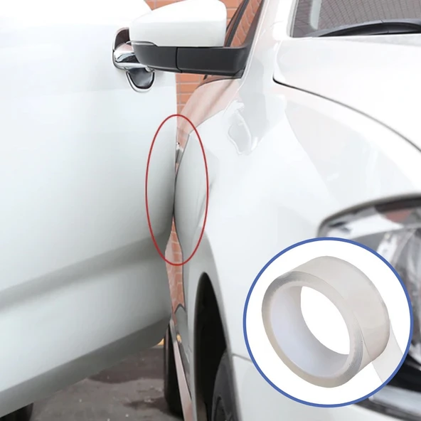 Şeffaf Su Geçirmeyen Dayanıklı Kolay Yapışan Çizilmeye Dayanıklı Oto Darbe Koruyucu Bant (5314) - 3