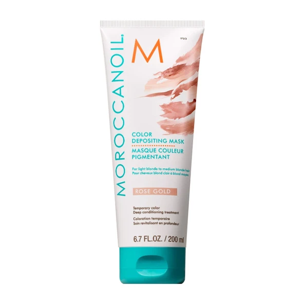 Moroccanoil Color Depositing Mask 200 ml - Rose Gold ürün görseli