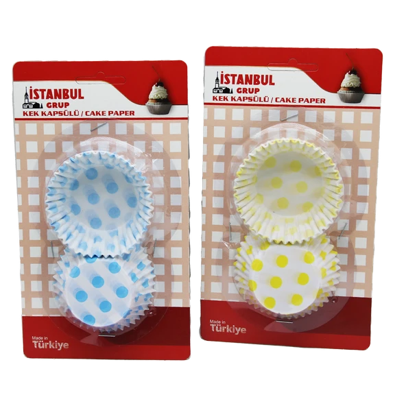 KIRMIZI KARTELA - BÜYÜK MUFFİN KAĞIT KEK KAPSÜLÜ (5314)