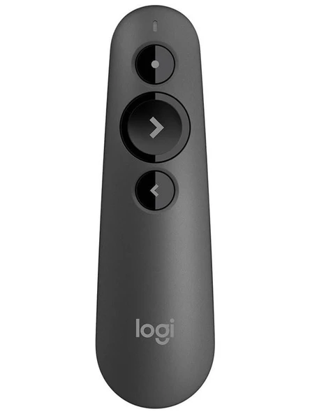 Logitech R500 Laser Sunum Kumandası, Kablosuz, 20m Menzil, Bluetooth ve USB Bağlantı, Mac ve Windows