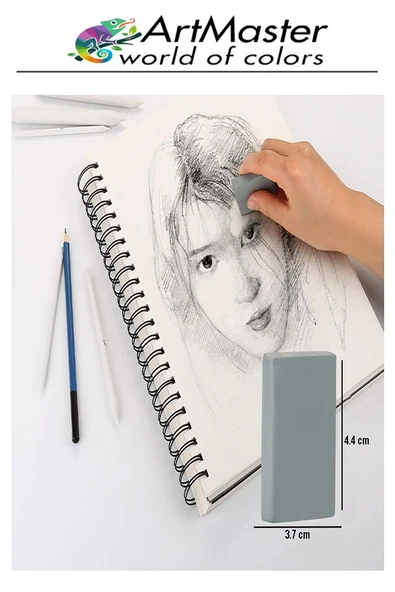 Eskiz Gölgelendirme Seti 7 Parça 1 Paket Kalem Uzatma Aparatı Karakalem Kalem Zımparası Pastel Dağıtıcı Resim Sanatı - 5
