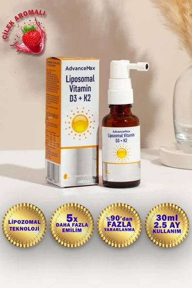 ADVANCEMAX LIPOZOMAL D3+K2 SPREY 30 ML