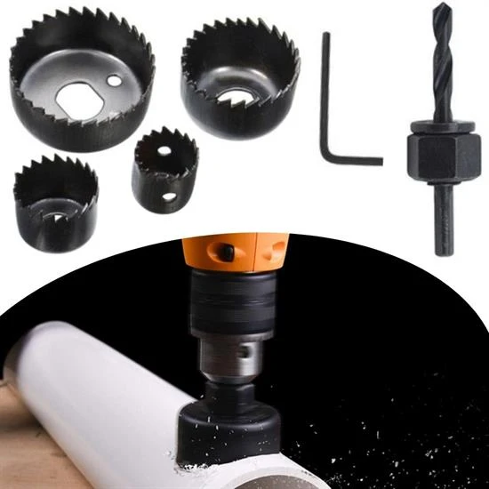 6 Parça Demir Ahşap Alçıpan Delme Buat Açma Seti (5314)