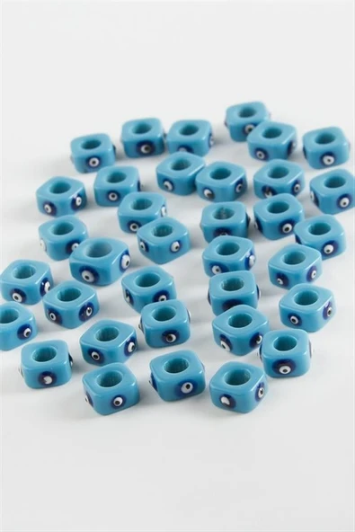 Cam Nazar Küp Boncuk 1 Adet