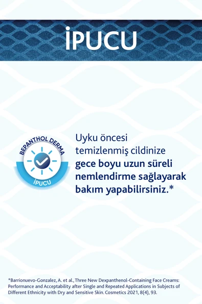 BEPANTHOL DERMA YOGUN NEMLENDIRICI GECE BAKIM KREM 50 ML - 5