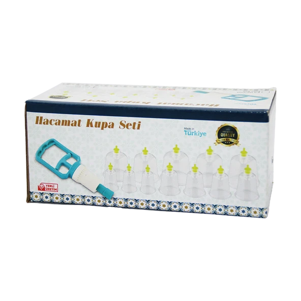 12 PARÇA HACAMAT KUPA MASAJ SETİ (5314)