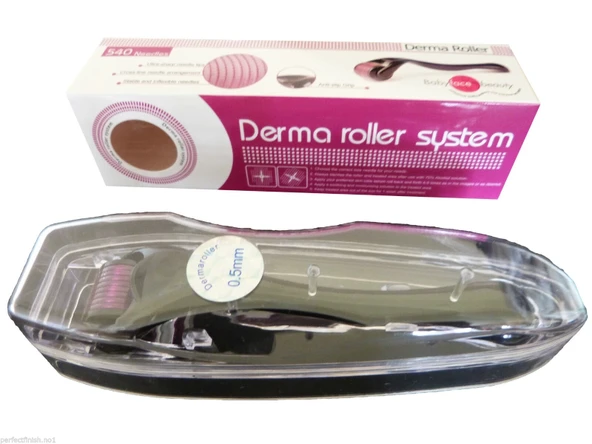 Dermaroller Titanyum 540 İğneli 0.50mm - Resim 2