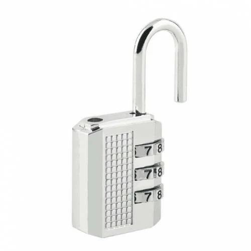 3 Şifreli Dolap Masa Çanta Güvenlik Mini Kilit - Resim 3