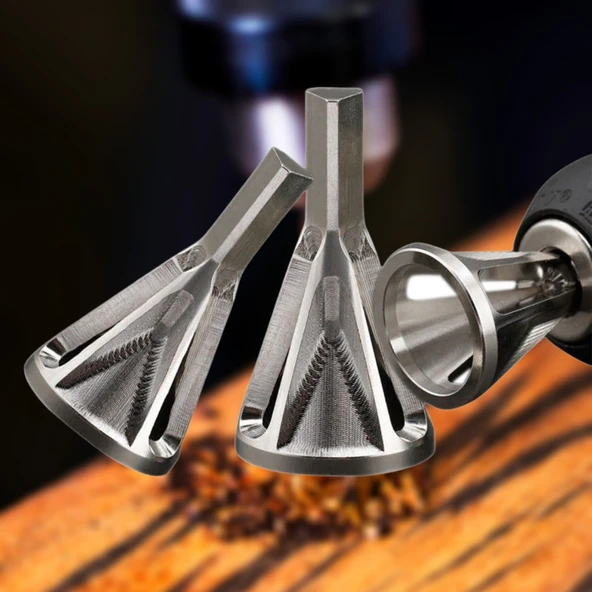 Çapak Alma Harici Çapak Alıcı Paslanmaz Çelik Çapak Kaldırma Cıvata Çapak Alma Matkap Ucu (5314) - 4