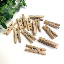 Ahşap Mini Mandal - Resim 5